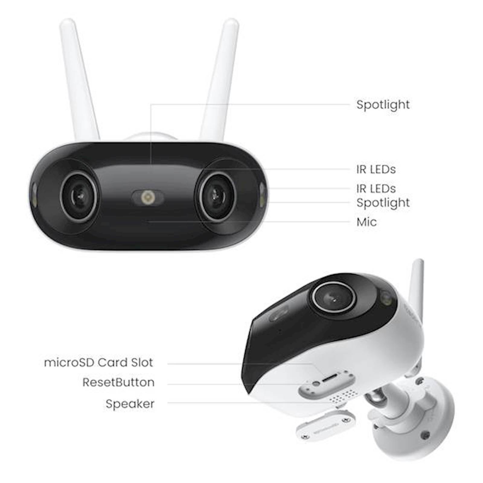 Reolink IP Kamera Elite Series W740, 8MP, 4K, vidno polje 180°, 24/7, 30m IR, Ai pretraga
