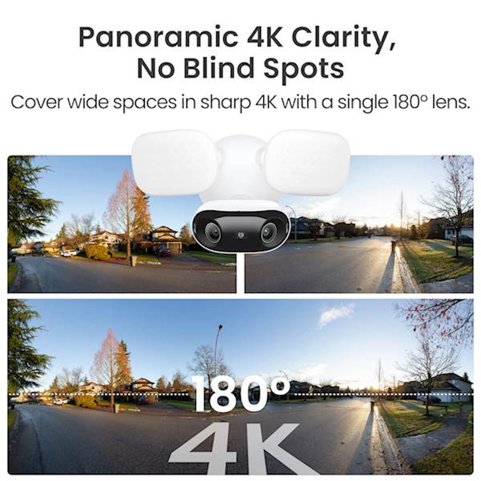 Reolink Ip Kamera Elite Floodlight F751W 8MP 4K, 3000 lumena reflektori, 180° vidni ugao, 30m IR