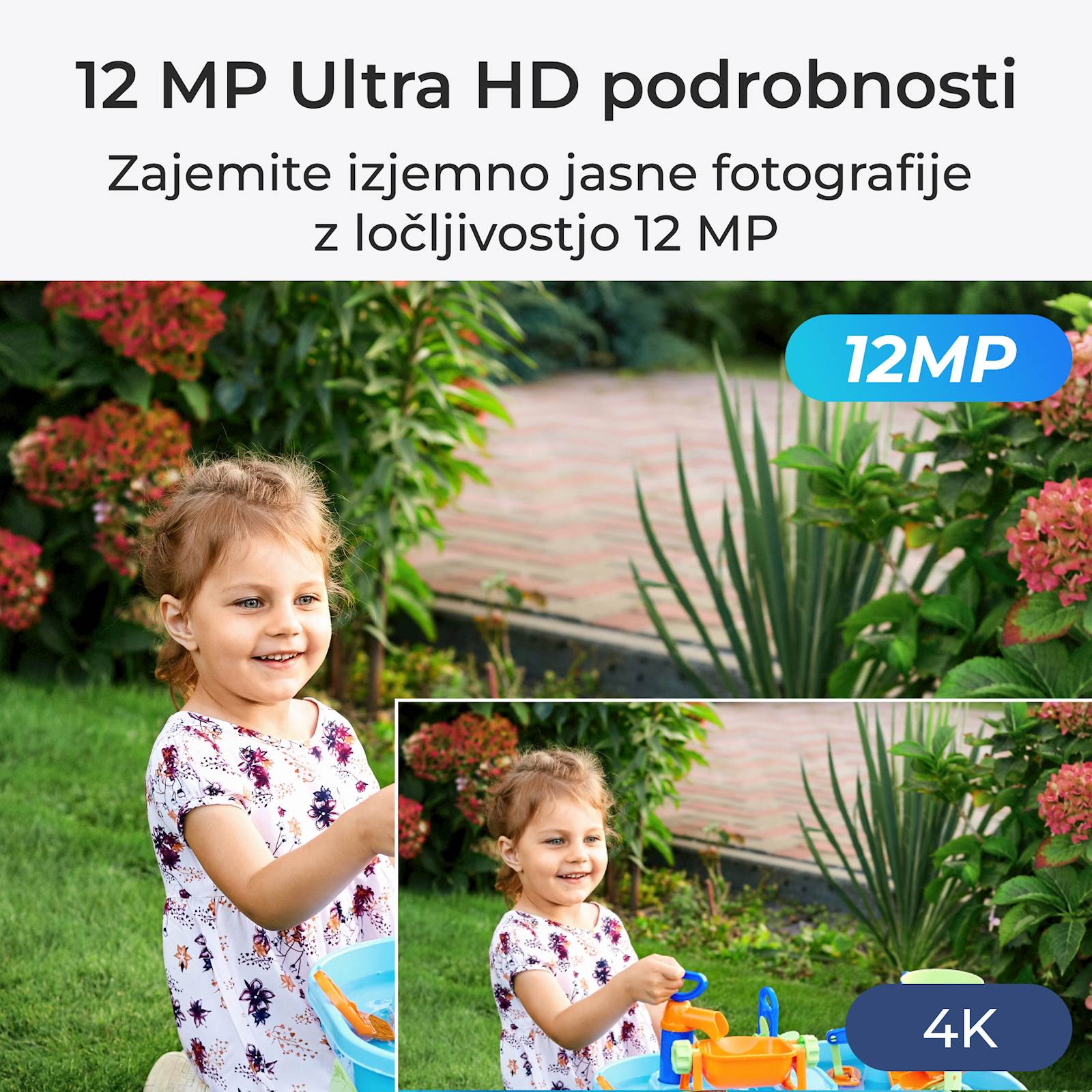 Reolink NVR snimač NVS8-12MB4 4K, 12MP, 8 kanalni NVR, 2TB HDD, 4x kamera POE