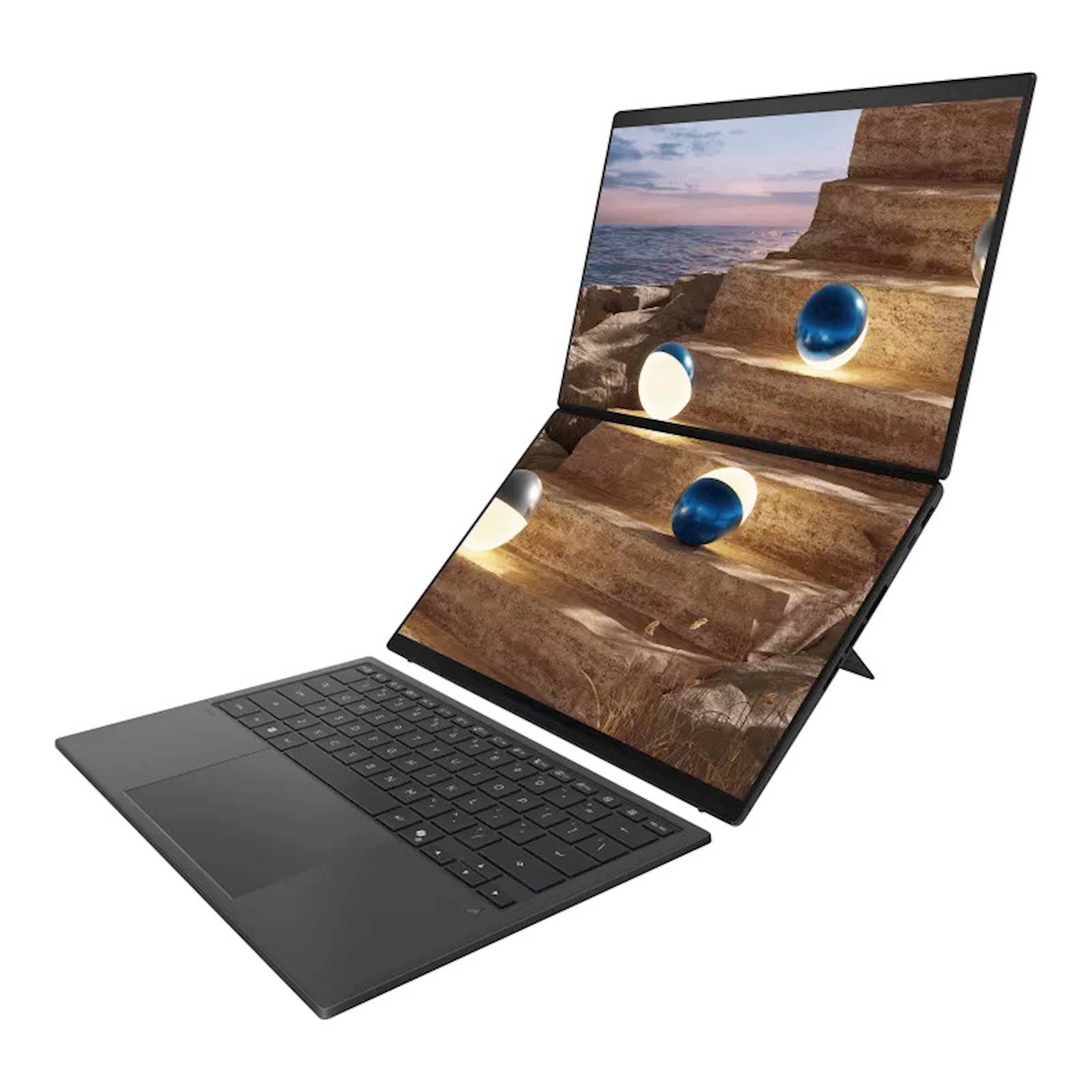 Laptop ASUS Zenbook Duo 14 UX8407AA-SN130X 14"3K OLED TOUCH 144Hz U9-386H 32GB DDR5 s2TB W11p 2Y