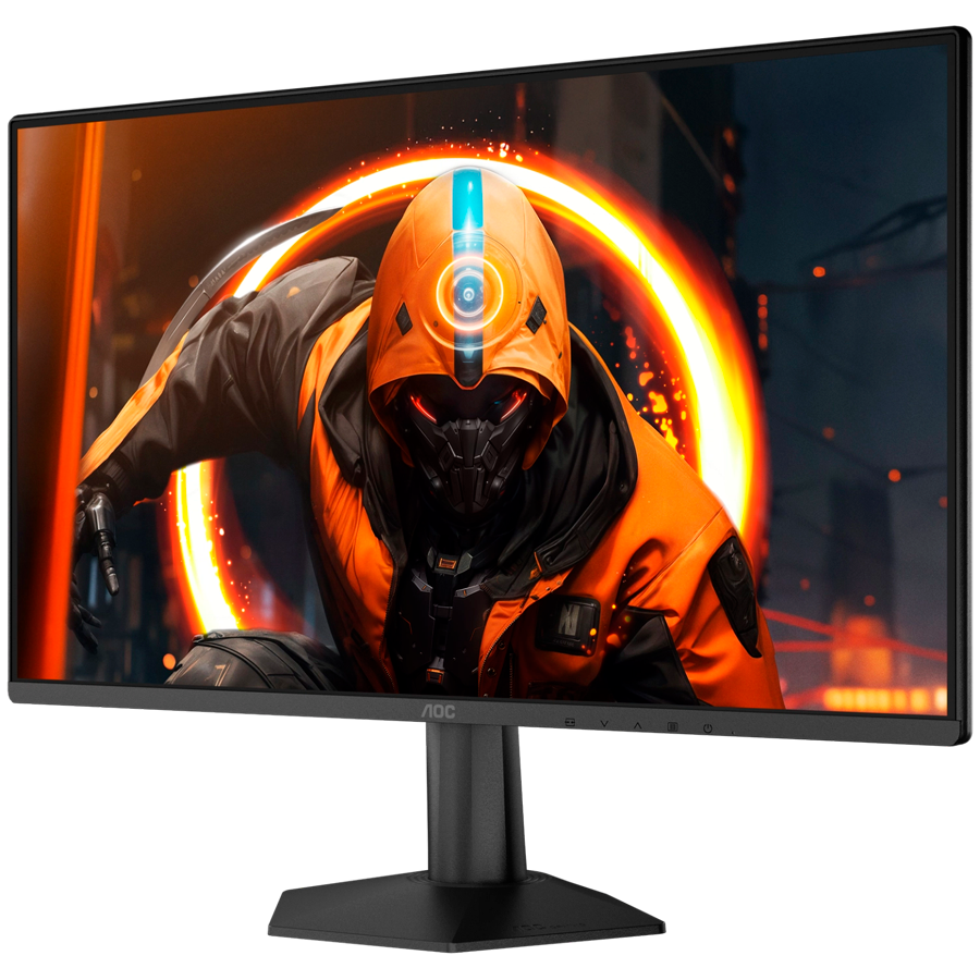 AOC Monitor Gaming 24G50F 24" (23.8" viewable), FHD (1920x1080), IPS, 180Hz (OC), 4ms (GtG), 300cd/m2, 1000:1, Adaptive Sync, G-Sync Comptible, HDR10, 1x HDMI 2.0, 1x DP 1.4