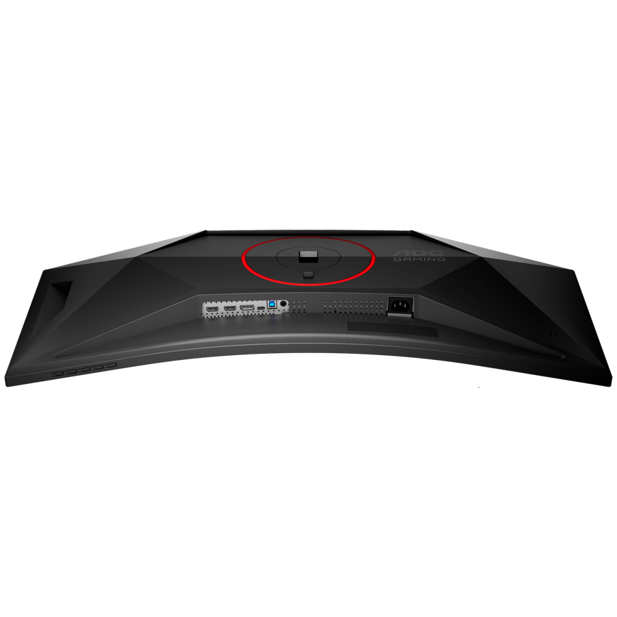 AOC Monitor Gaming CU34G4CA Curved 34", UWQHD (3440x1440), Fast VA, 1500R, 180Hz, 1ms (GtG), 450cd/m2, 3000:1, Adaptive Sync, HDR400, USB hub, 1x USB-C (DP Alt mode, PD 90W), 2x HDMI 2.0, 1x DP 1.4, KVM, HAS