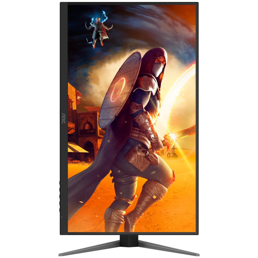 AOC Monitor Gaming U27G4XM 27", 4K UHD (3840x2160), Fast IPS, Mini LED, 160Hz, 1ms (GTG), 1200 cd/m2, 1000:1, Adaptive Sync, G-Sync Compatible, HDR1000, USB hub, 2x HDMI 2.1, 1x DP 1.4, Full Ergo