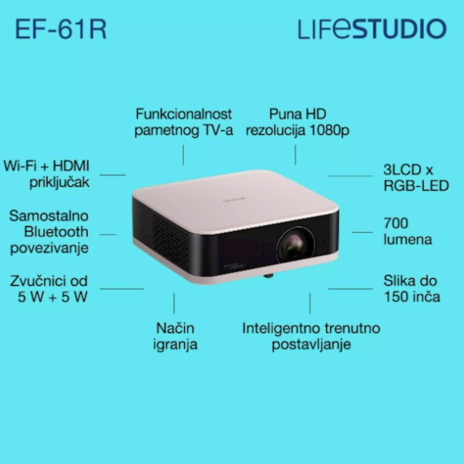 Projektor EPSON EF-61R