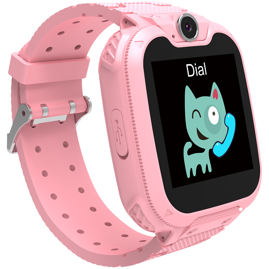 CANYON Tommy KW-31, Kids smartwatch, 1.54 inch colorful screen, Camera 0.3MP, Mirco SIM card, 32+32MB, GSM(850/900/1800/1900MHz), 7 games inside, 380mAh battery, compatibility with iOS and android, red, host: 54*42.6*13.6mm, strap: 230*20mm, 45g