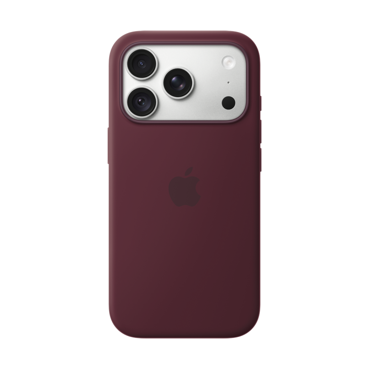 iPhone 18 Pro Silicone Case with MagSafe - Burgundy, Model A3701